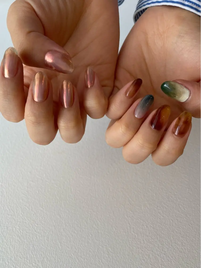 ネイル ハンドネイル Maede Kanaのネイルデザイン