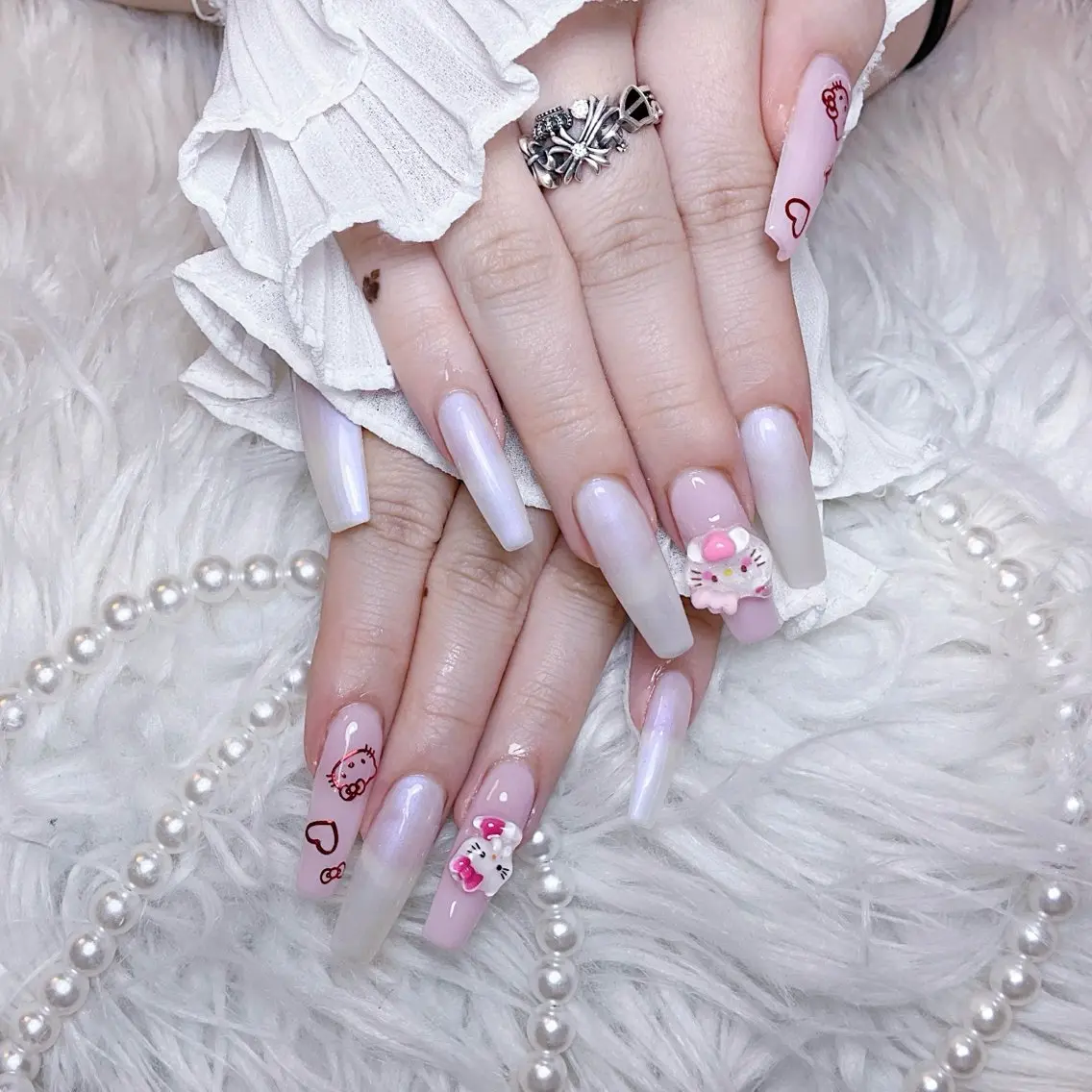 ネイル ハンドネイル 🍭Yun nail hyejin🌸のネイルデザイン