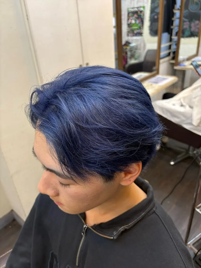 ショート メンズ はやと【エクステ ×ブリーチ特化】のヘアスタイル
