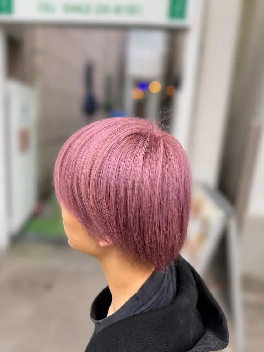 カラー カット ヘアカラー トリートメント 野首 京佑のヘアスタイル