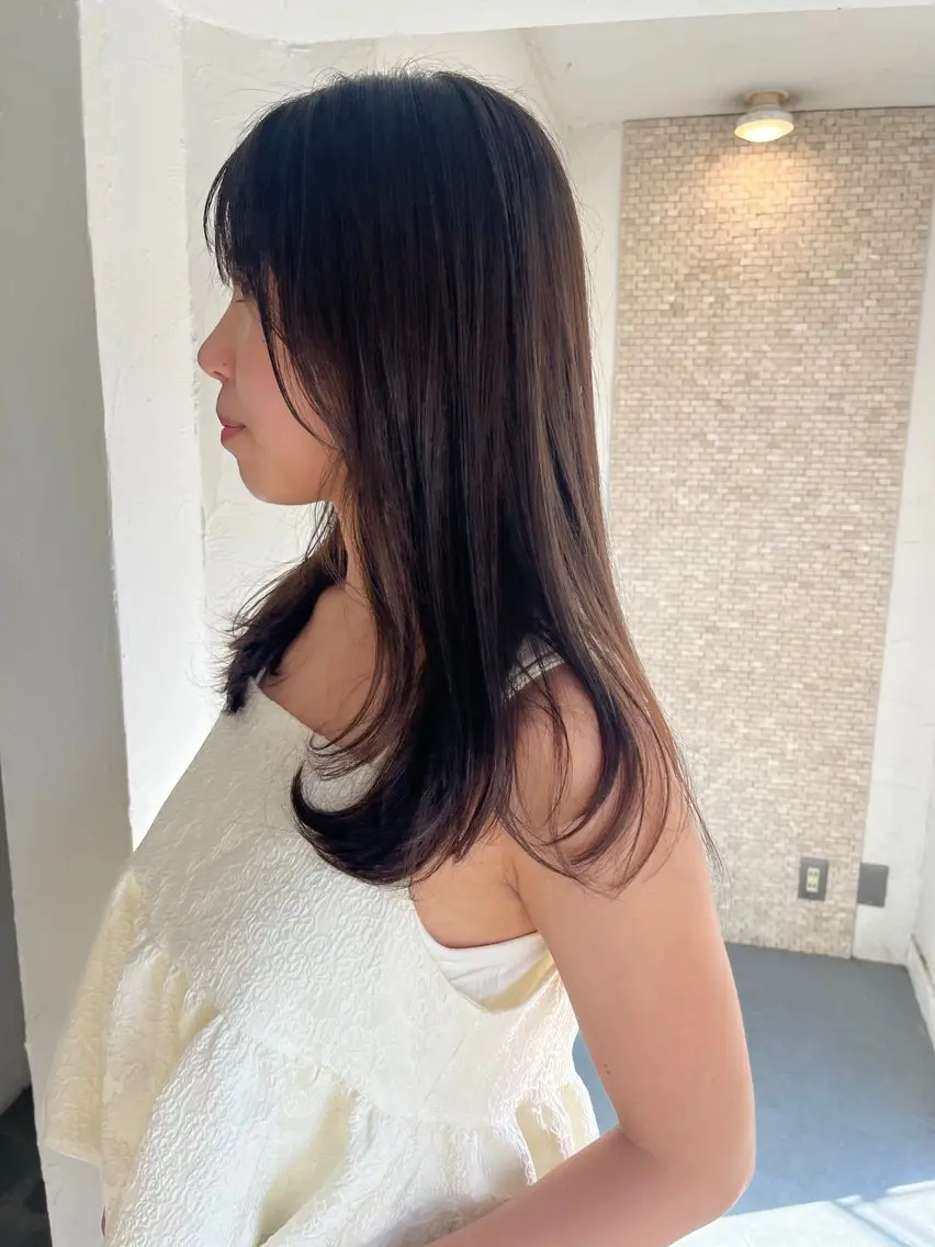 ロング カラー ヘアアレンジ 眠れるヘッドスパ✨ chacoのヘアスタイル