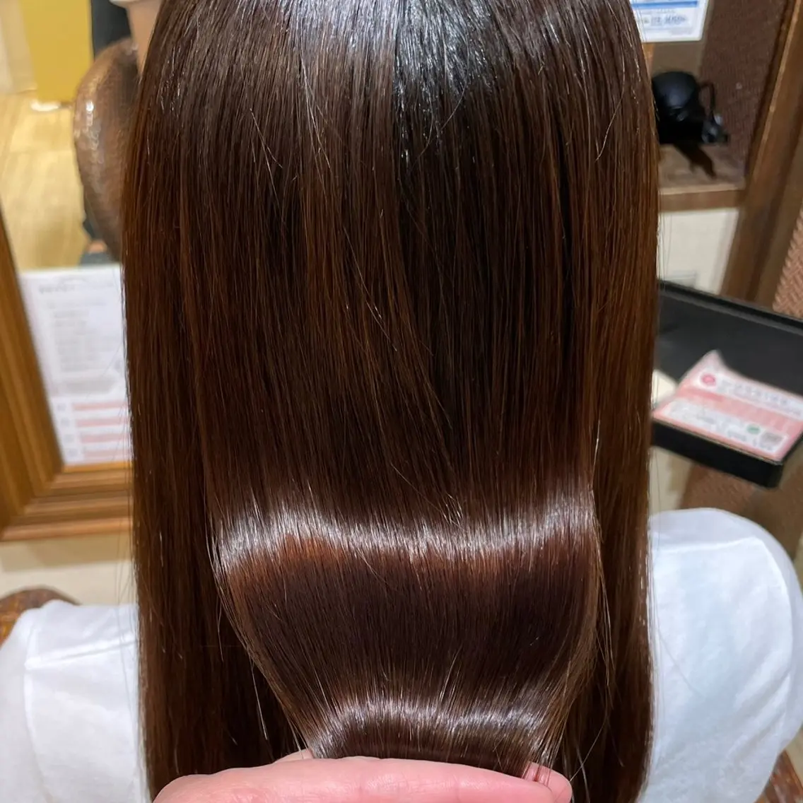 ミディアム カラー パーマ 髪質改善縮毛矯正 美容師✂️山崎竜二のヘアスタイル