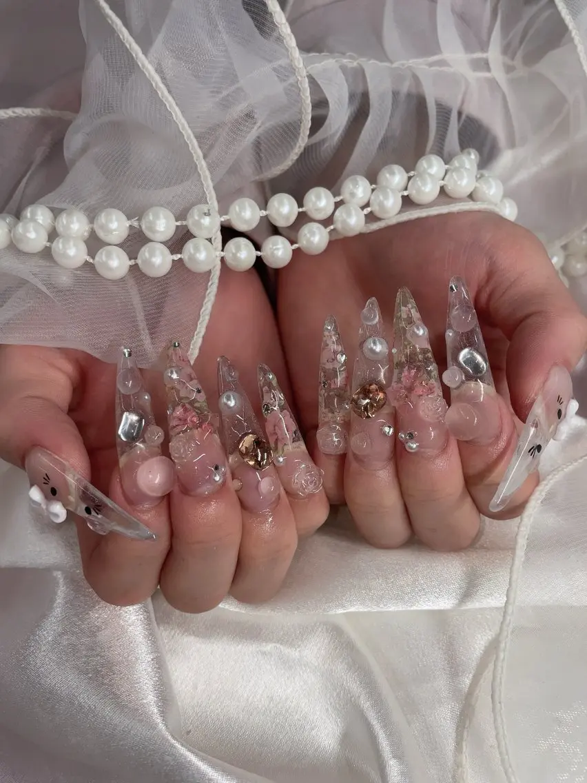 ネイル ハンドネイル 🫧 Y♡veil🫧のネイルデザイン