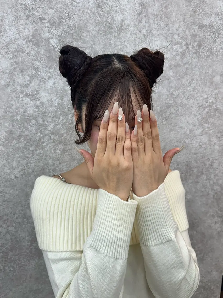 ロング ヘアセット ☘️はるみ☘️縮毛矯 正/カット/大宮のヘアスタイル