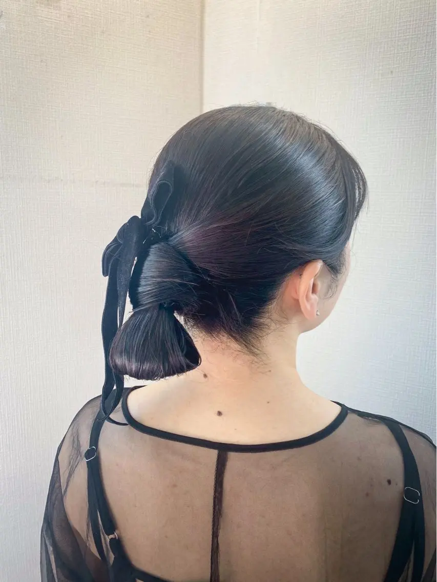ヘアアレンジ hair make もりした ゆうのヘアスタイル