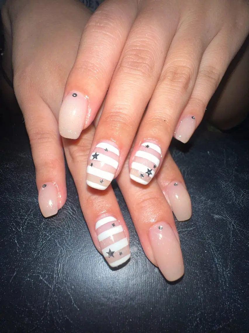 ネイル ハンドネイル Hata nail 🎀個性派ニュアンスのネイルデザイン