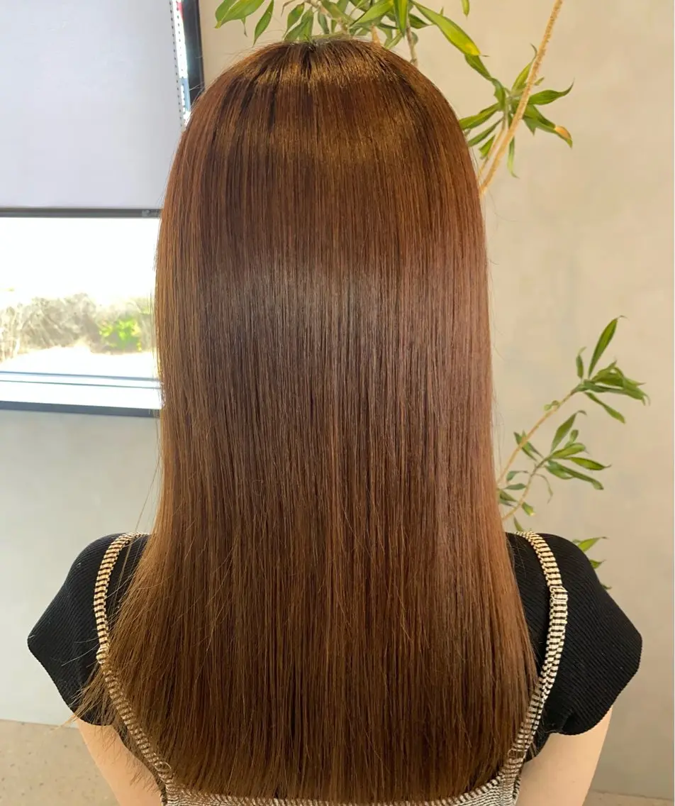 セミロング トリートメント 白井 音羽のヘアスタイル