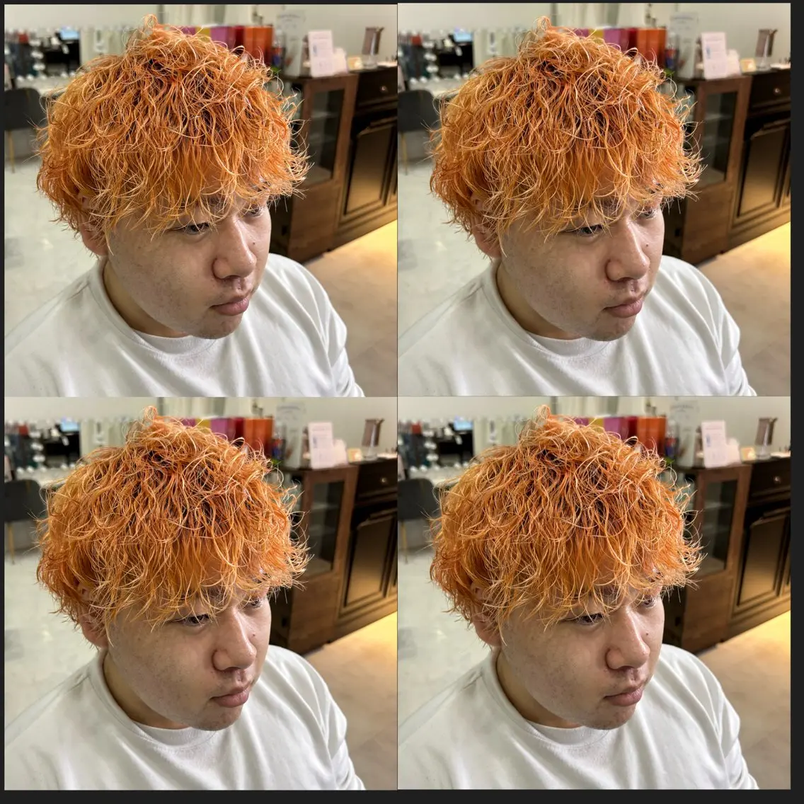 ショート 🔥メンズパーマ 特化 渡辺一翔のヘアスタイル