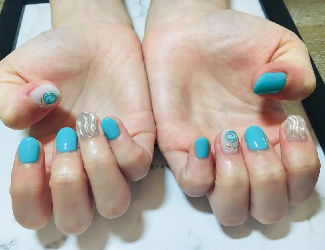 ネイル ハンドネイル LOVE NAIL 💕Sonoのネイルデザイン