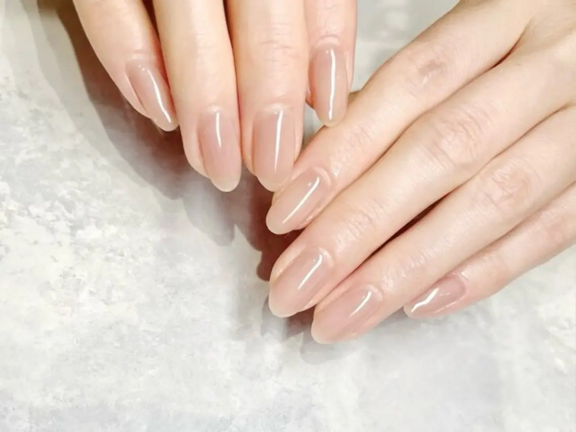 【オフなし】5月限定！うる艶ワンカラーorマグネット+2本ワンポイントアート付き💅の写真