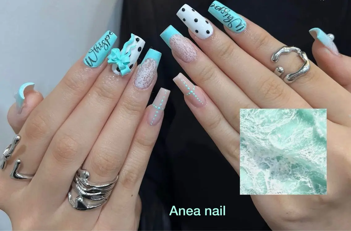 ネイル 長さ出し ネイルチップ Anea Nailのネイルデザイン