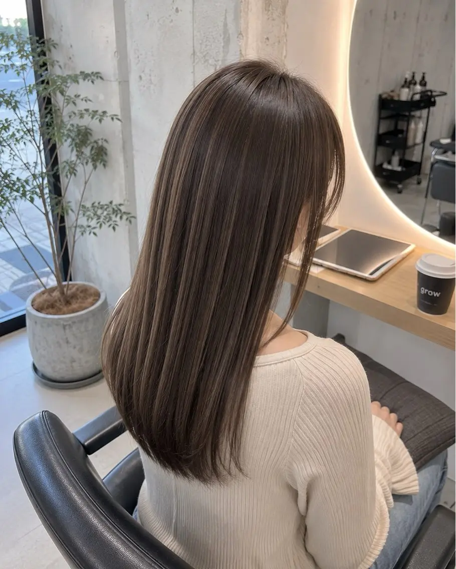 ロング ヘアカラー kyamyi キャミーのヘアスタイル