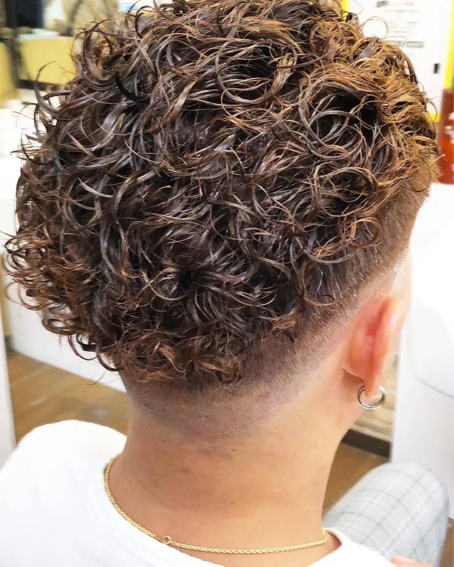 メンズカット+スパイラル=8500円の写真