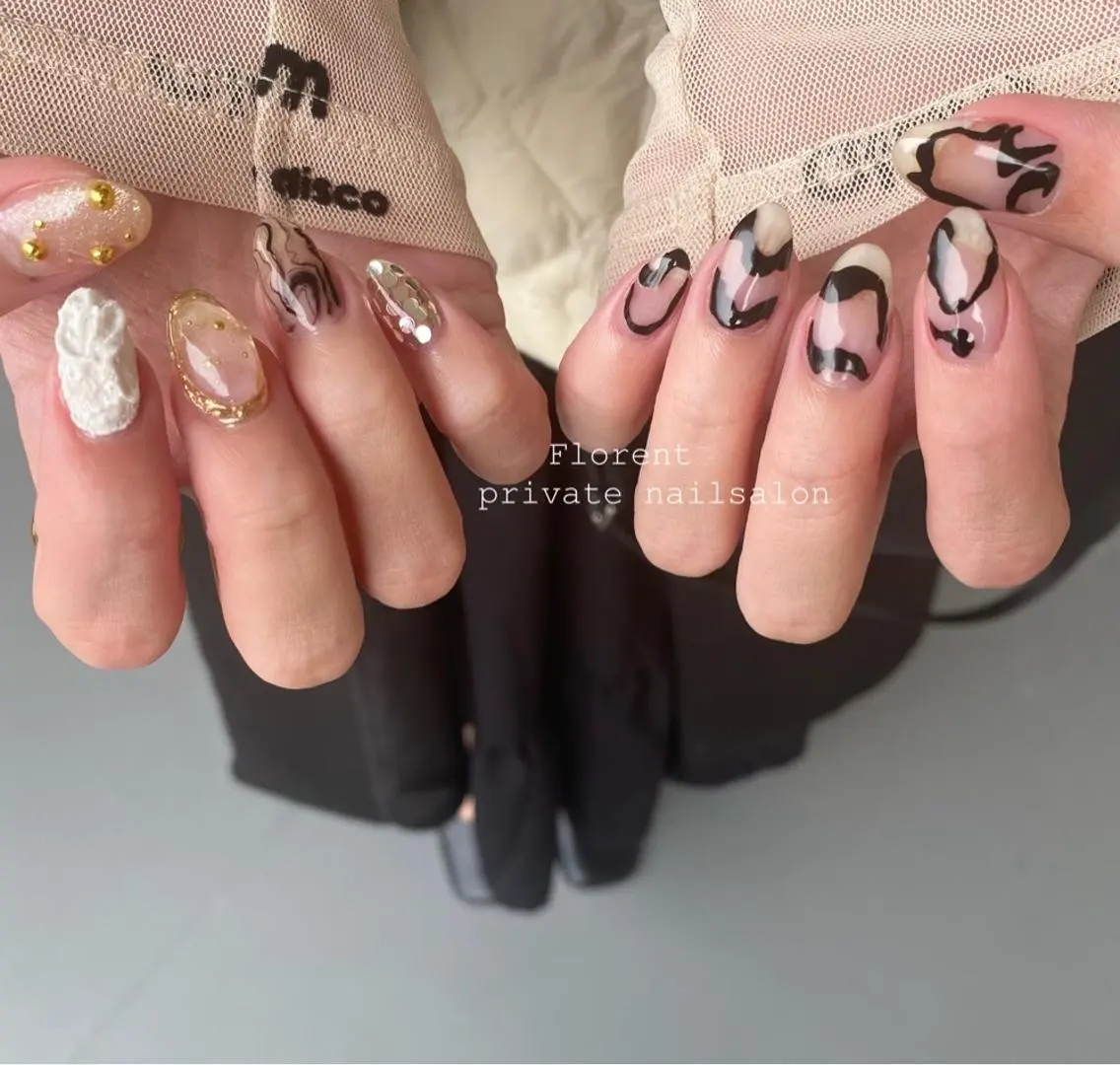 ネイル ハンドネイル florent nailのネイルデザイン