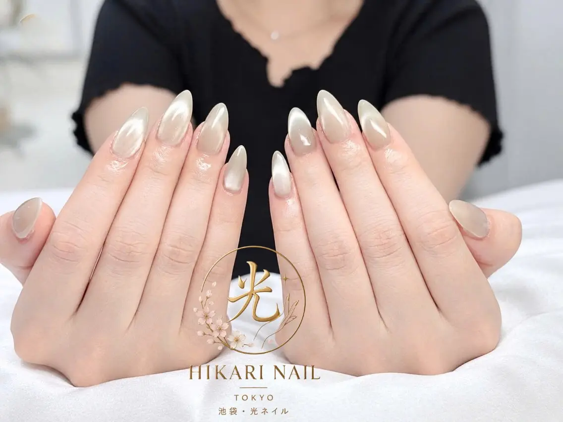 ネイル チークネイル 長さ出し フレンチネイル ガーリー ハロウィン フットネイル HikariNail Ikebukuroのネイルデザイン