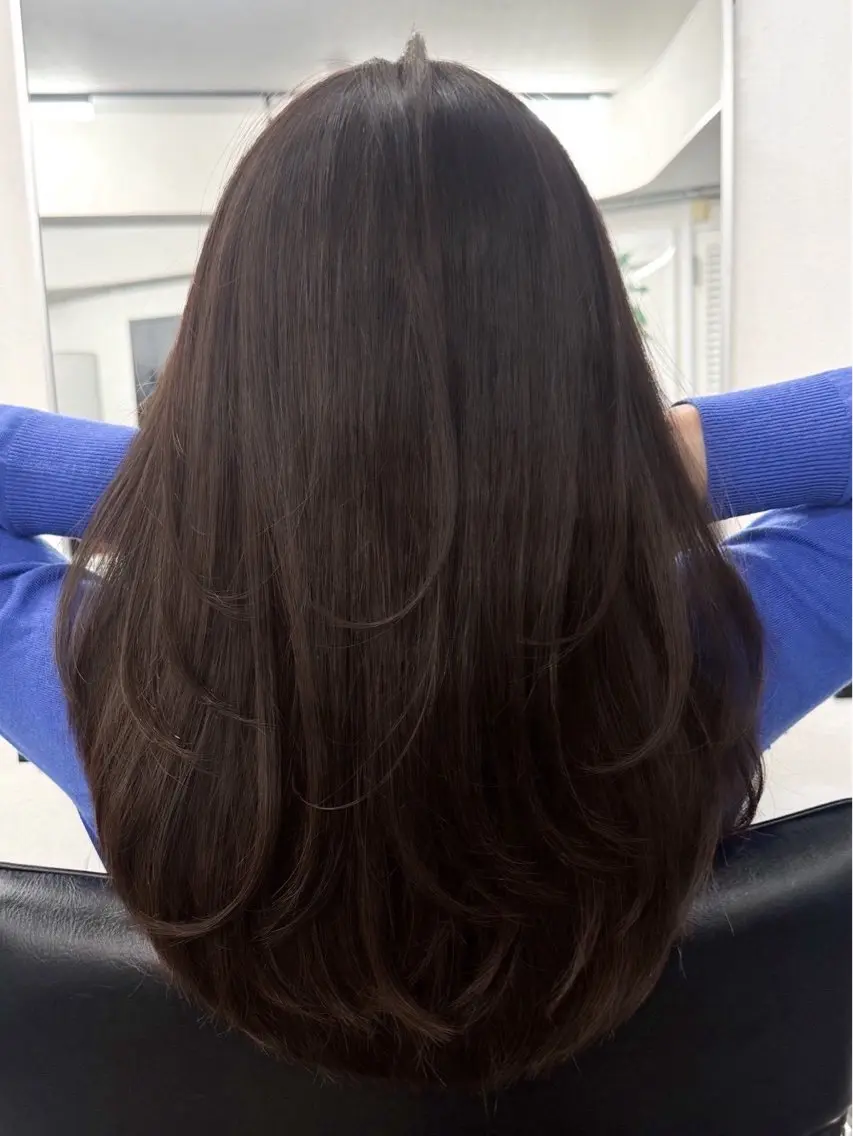 ロング カラー ヘアカラー 🎀ツヤ髪×モテヘア 🎀池袋/カナエのヘアスタイル