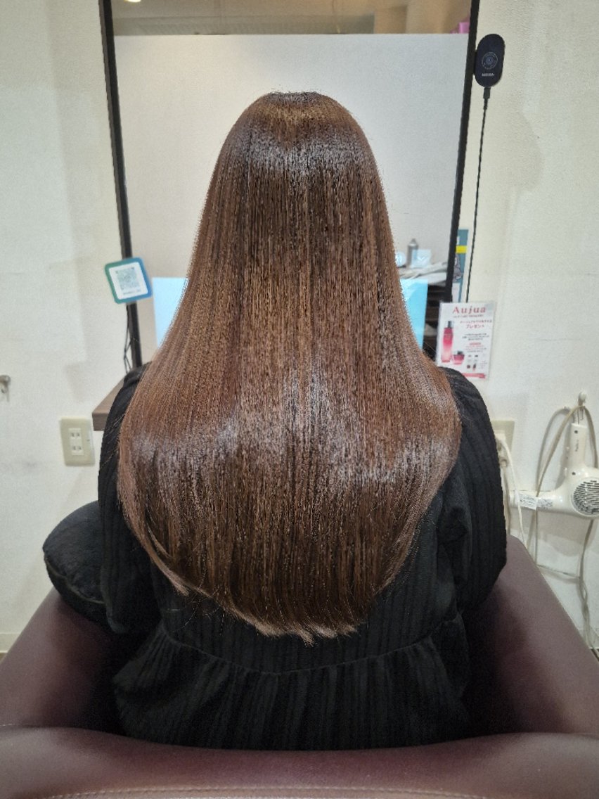 ロング カラー ブラウンカラー ラベンダーカラー ヘアカラー 廣瀬 麻美のヘアスタイル