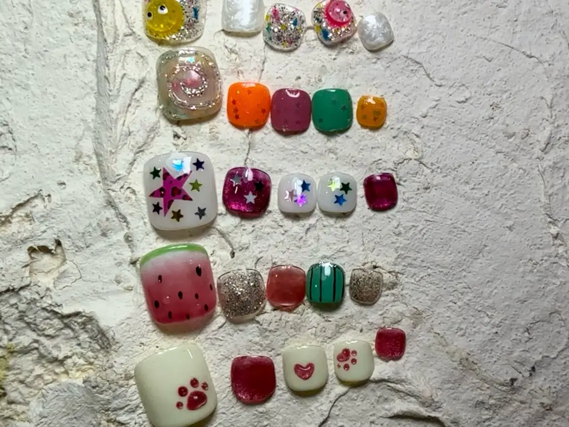 【Foot】ニュアンス　デザイン￥8000の写真