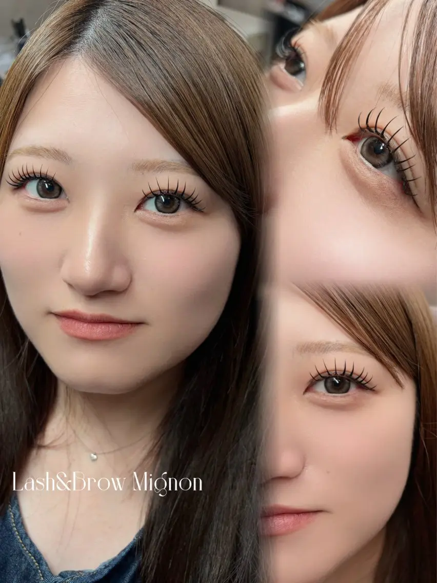 マツエク・マツパ マツエク Lash&Brow Mignon 廿日市のマツエク・マツパデザイン