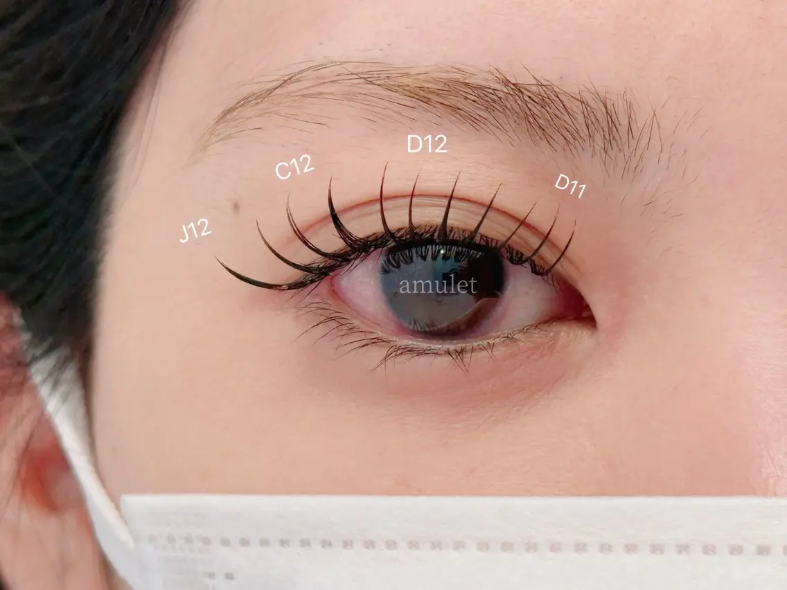 マツエク・マツパ amulet* eye.yukiのマツエク・マツパデザイン