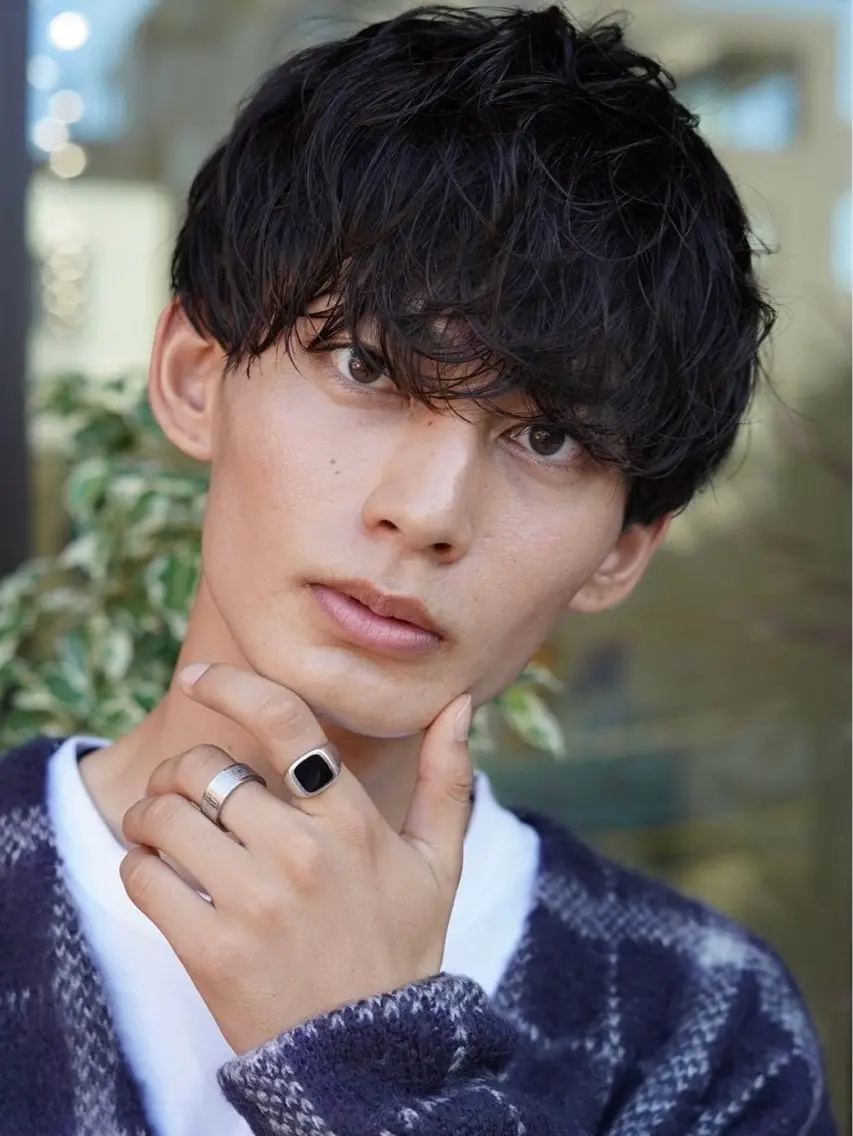 パーマ メンズ カット パーマ メンズ特化/パーマ /縮毛矯正/山本千太のヘアスタイル