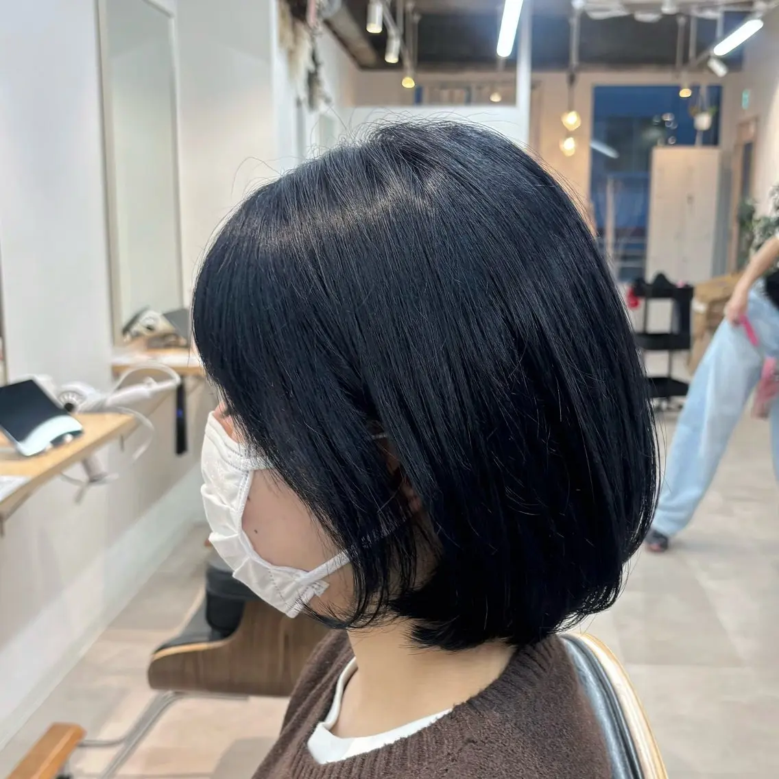 ショート ボブ カット ヘアカラー トリートメント ✨レイヤーカット/ 透明感カラー/うみのヘアスタイル