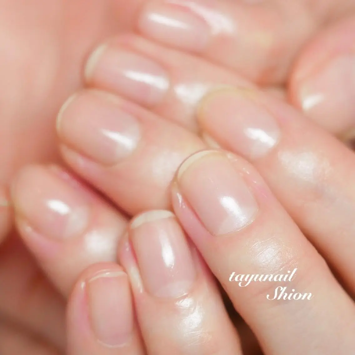 ネイル ブルー ジェルネイル パラジェル 夏ネイル ネイルサロン 【たゆnail】のネイルデザイン