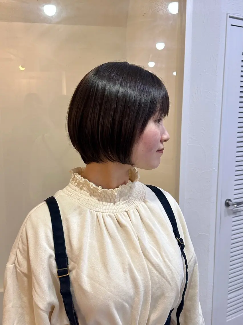 ショート 篠本 亜祐美のヘアスタイル