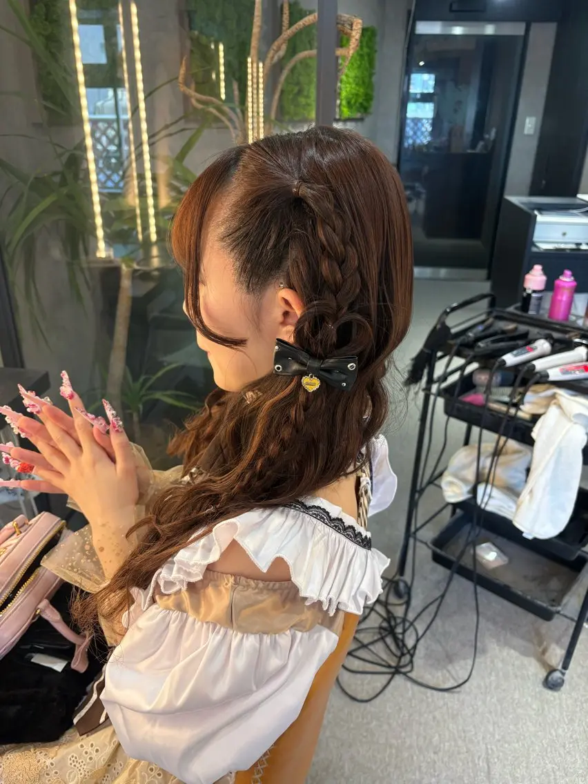 ヘアアレンジ ヘアメイク スーのヘアスタイル