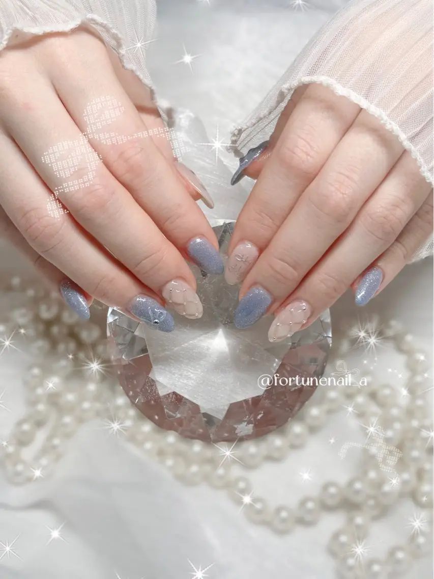 ネイル ハンドネイル ✩.*🎀 aoi🎀のネイルデザイン