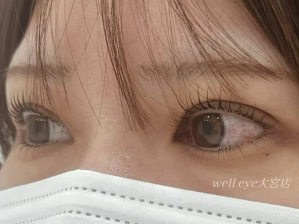 初回《まつ毛パーマ》【上下】+束感コーティング付きの写真