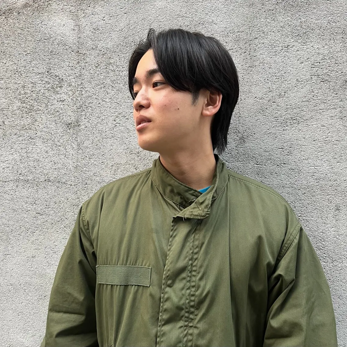 ショート パーマ メンズ ニュアンスパーマ カット パーマ パーマ/透明感 🍃Hidetoraのヘアスタイル