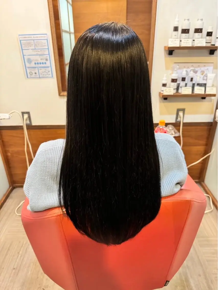 ロング カット無料　カット モデル募集中　網谷のヘアスタイル