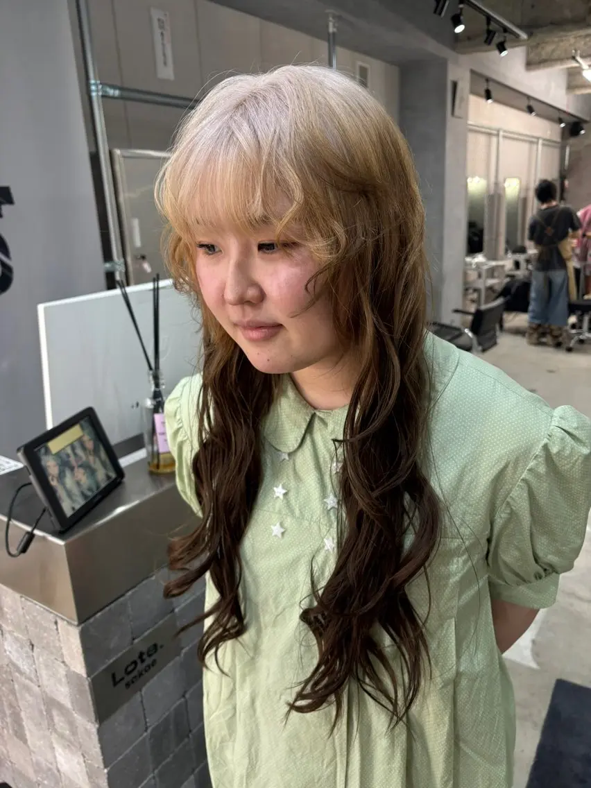 ロング カラー ヘアカラー デザインカラー /rioのヘアスタイル
