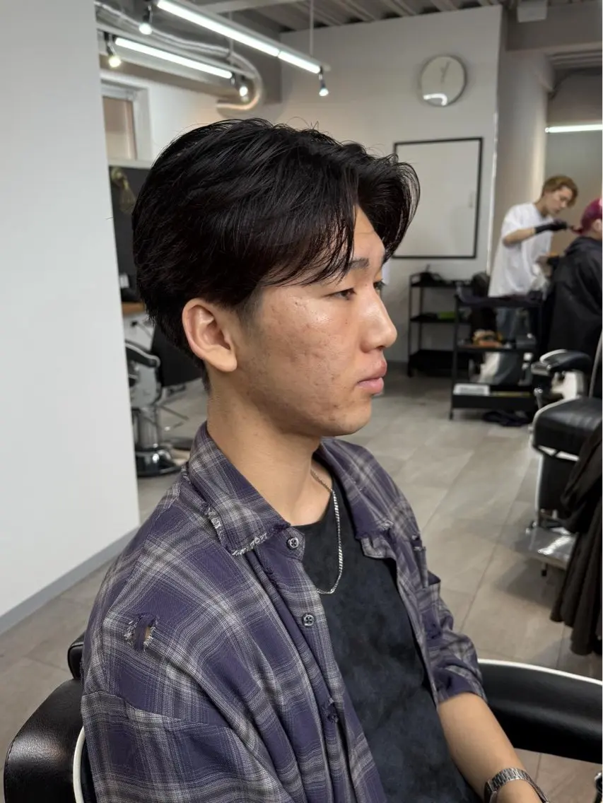 ショート パーマ メンズ カット パーマ 🔥メンズ特化方🔥 似合わせ💈三宅悠斗のヘアスタイル