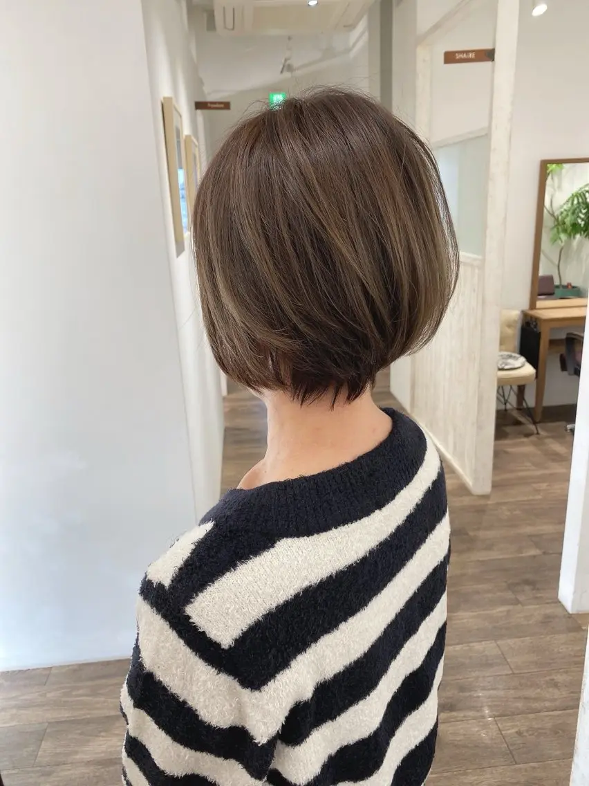 ショート カラー カット ヘアカラー トリートメント ハイライト⭐️上野 高広のヘアスタイル