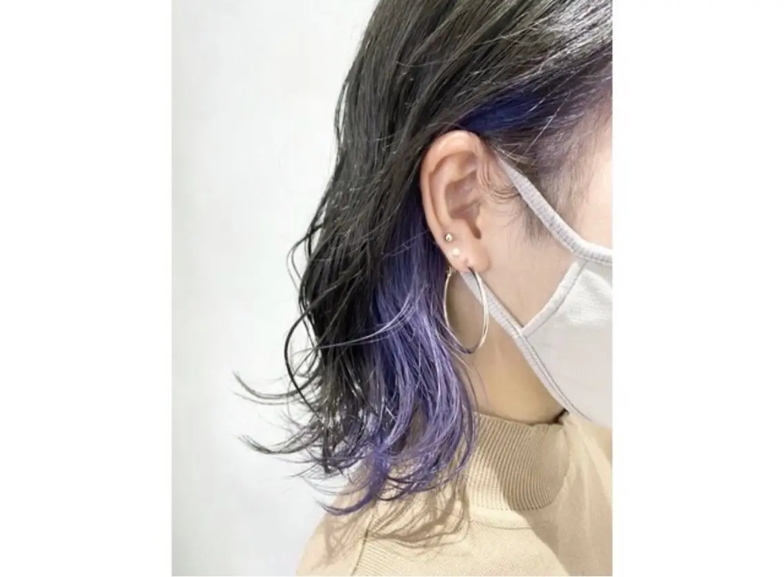 カラー インナーカラー カノ レイヤー/似合わせのヘアスタイル