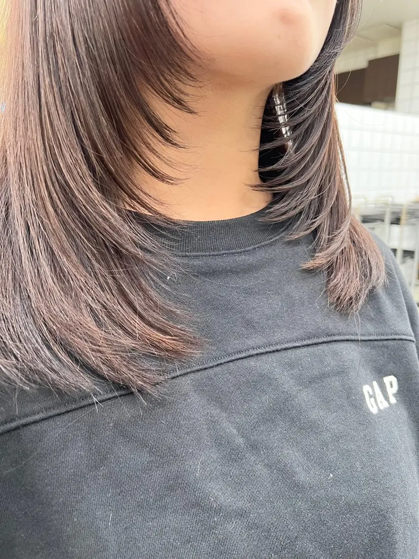 ミディアム カラー パーマ ヘアアレンジ メンズ 上品＆韓国風 🥀海心🥀のヘアスタイル