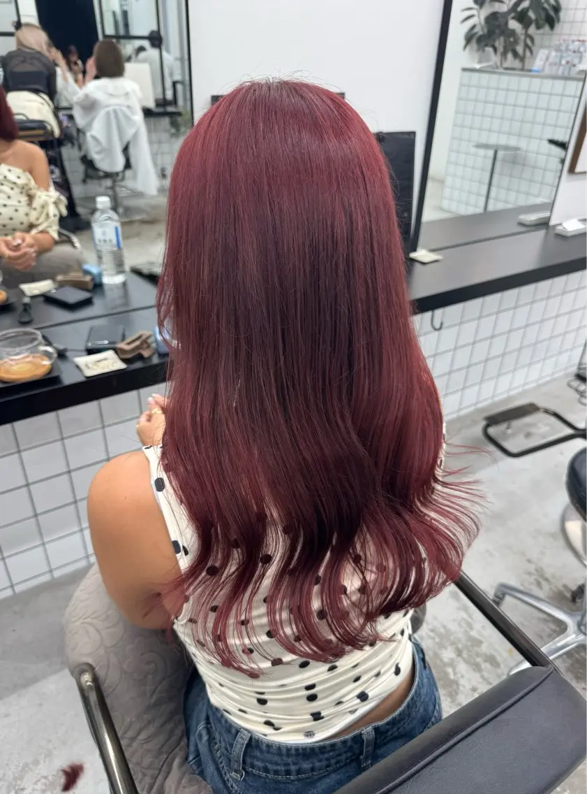 ロング カラー ダブルカラー ヘアカラー 🩵しの🩵 JILLSTUDIOのヘアスタイル