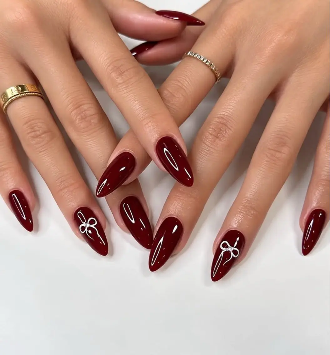 ネイル ハンドネイル 🎀PG🩵 ネイルサロンのネイルデザイン