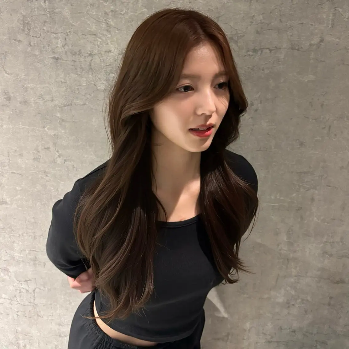ロング カラー ロングレイヤー ベージュカラー ブラウンカラー ブラウンベージュ ショコラベージュ カット ヘアカラー shun 原宿/表参道のヘアスタイル