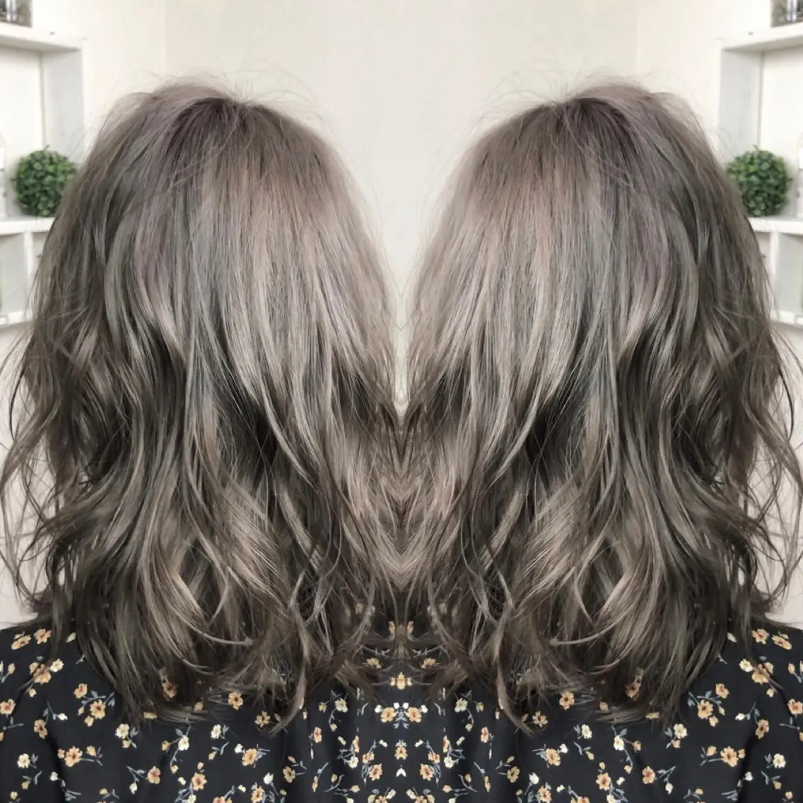 ミディアム ヘアカラー ✂︎ショートの匠✂︎ 坂巻 慶輔のヘアスタイル