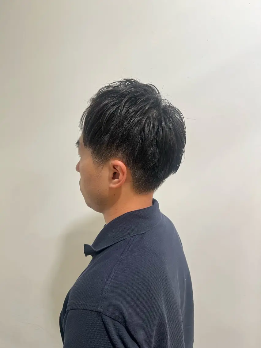 メンズ マッシュ 刈り上げ メンズベリーショート きむら なみか🪐のヘアスタイル