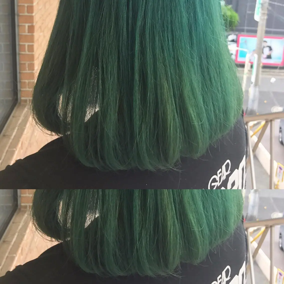 ショート カラー パーマ ヘアアレンジ メンズ キッズ ネイル マツエク・マツパ グリーン サロンドミルク 原宿のヘアスタイル
