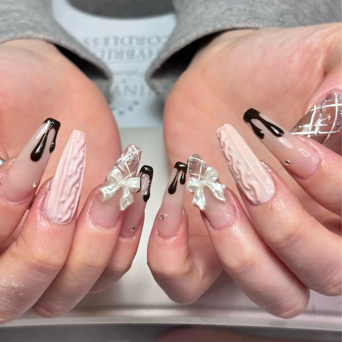ネイル バレンタイン ハンドネイル mood mitsukiのネイルデザイン