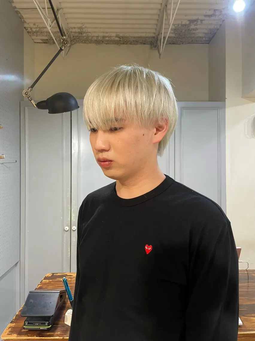 カラー メンズ ヘアカラー トリートメント 🤩噂のMr.髪ポジ ティブ®️yu🤩のヘアスタイル