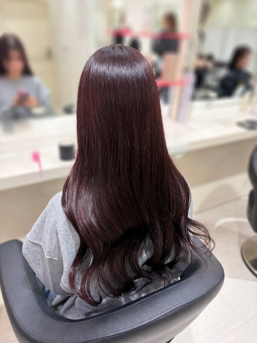カラー ヘアカラー トリートメント 暖色ガーリーヘア🎀 MEARI🩰のヘアスタイル