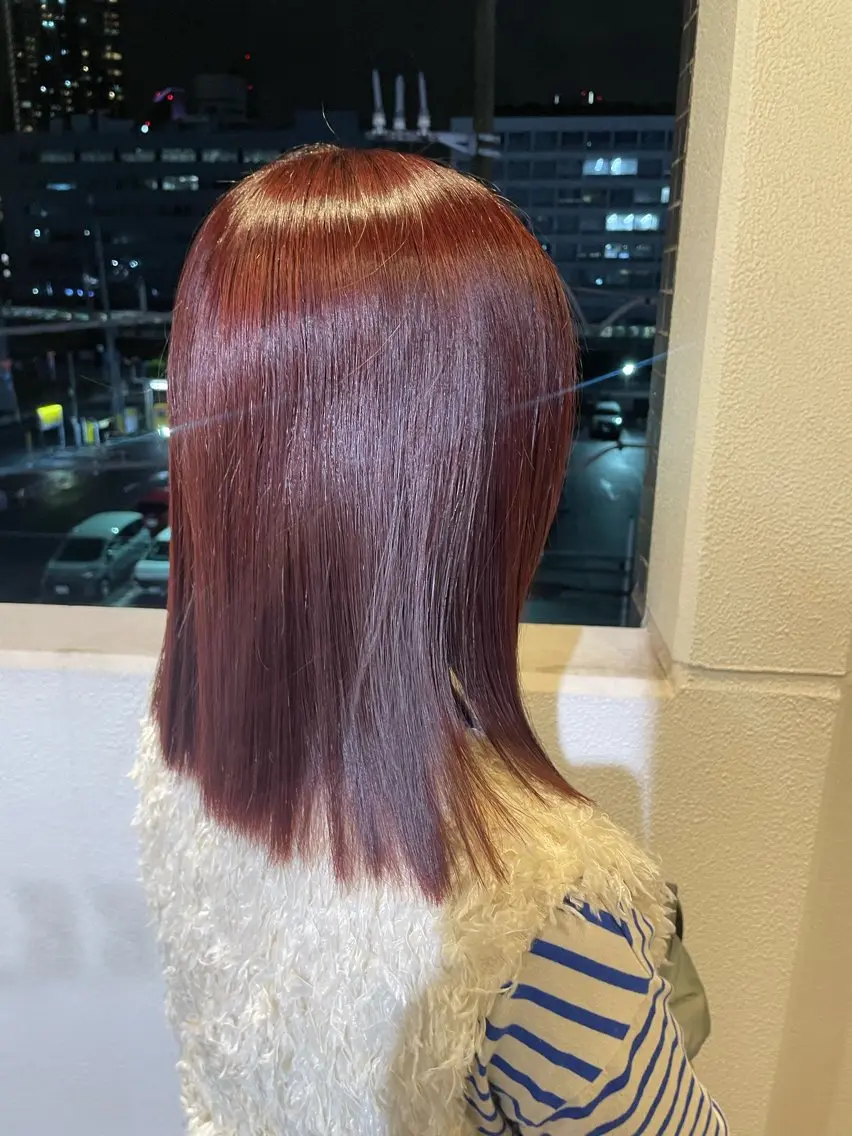 ミディアム カラー 🎀レイヤー/パーマ カラー/ai🎀のヘアスタイル