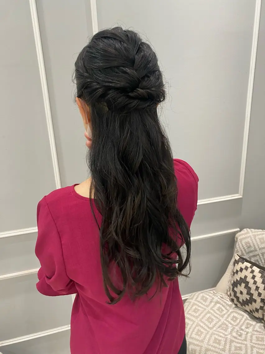 ロング 韓国ヘア🍒渡辺 咲🍒のヘアスタイル
