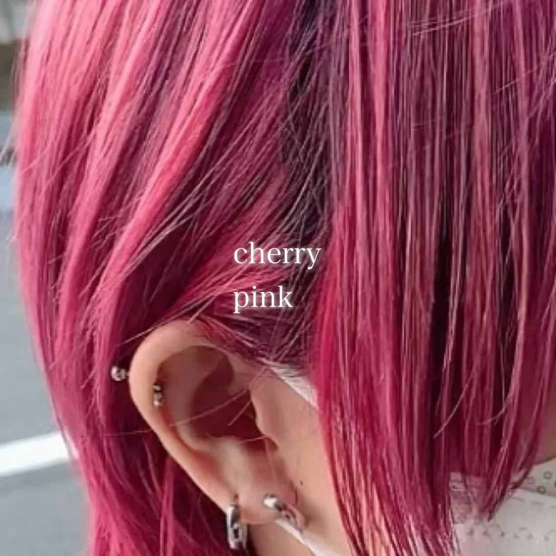 ショート カラー ピンクカラー esu 天満のヘアスタイル